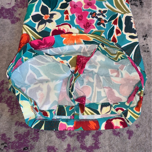 Zara vibrant floral skort romper! - Picture 2 of 4